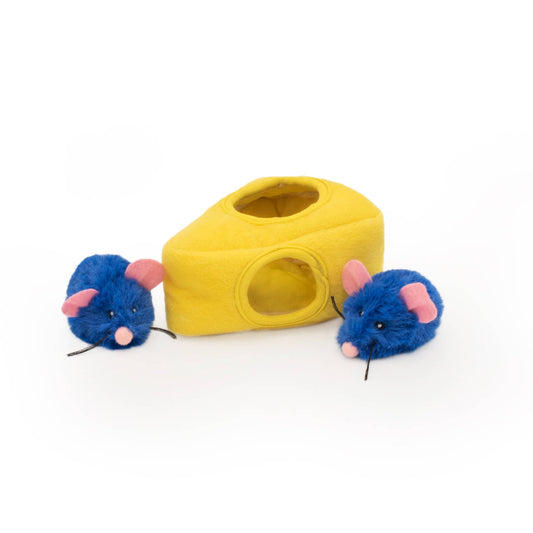 ZippyClaws® Burrow® - Mice 'n Cheese - Cat Toy