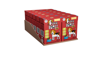 Furr Boost Beef, Broccoli and Blueberry Dog Food, 400ml