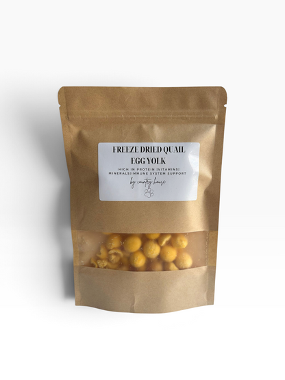 Freeze Dried Quail Egg Yolk