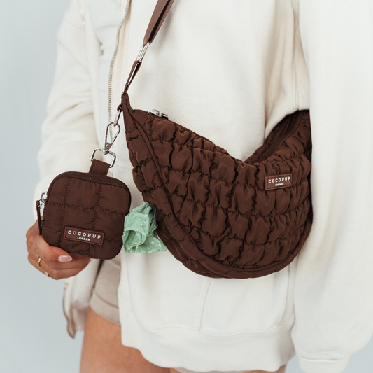 Crescent Treat Pouch - Espresso