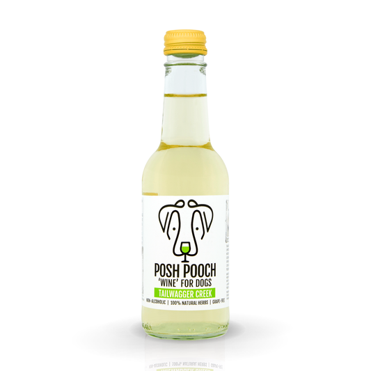 Woof&Brew Posh Pooch Dog 'Wine' Treat -Gift or Cooling Treat