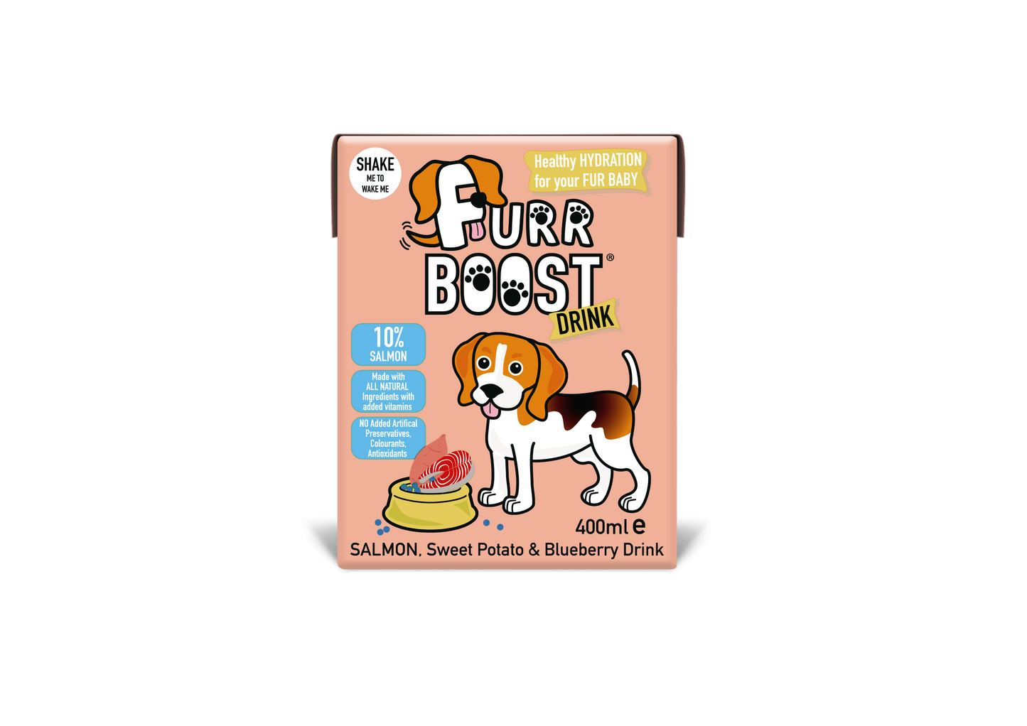 Salmon, Sweet Potato and Blueberry Furr Boost 400ml