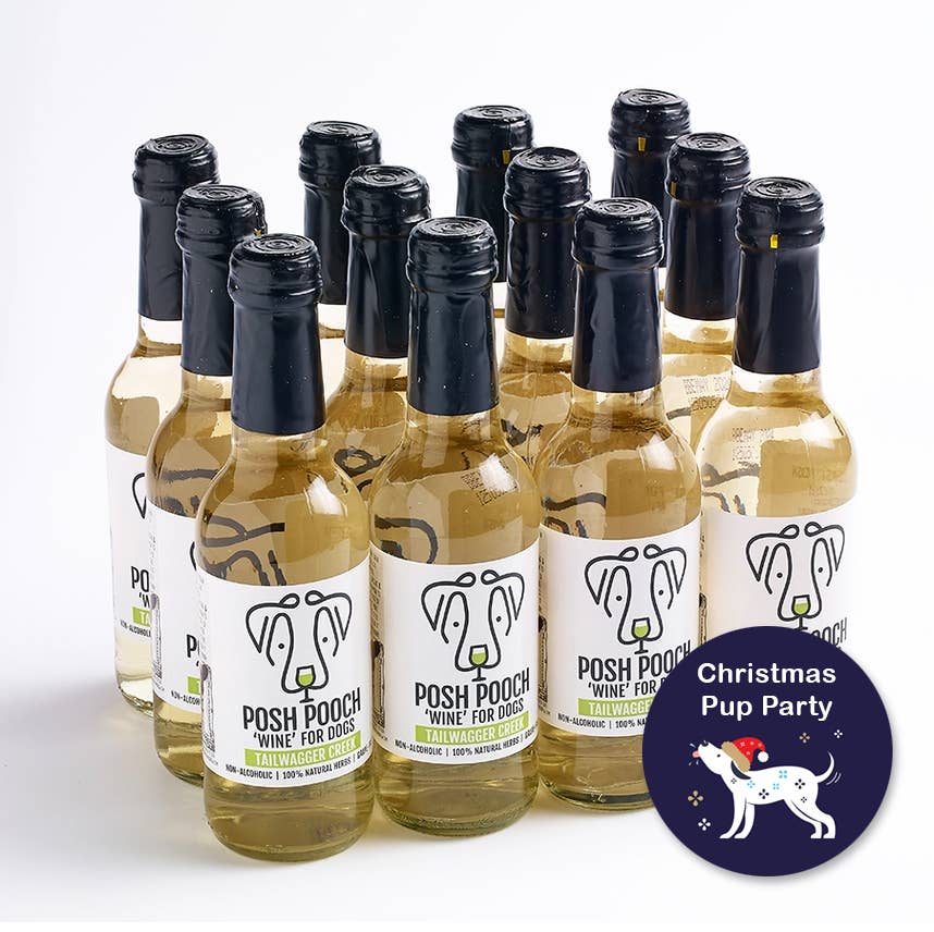 Woof&Brew Posh Pooch Dog 'Wine' Treat -Gift or Cooling Treat