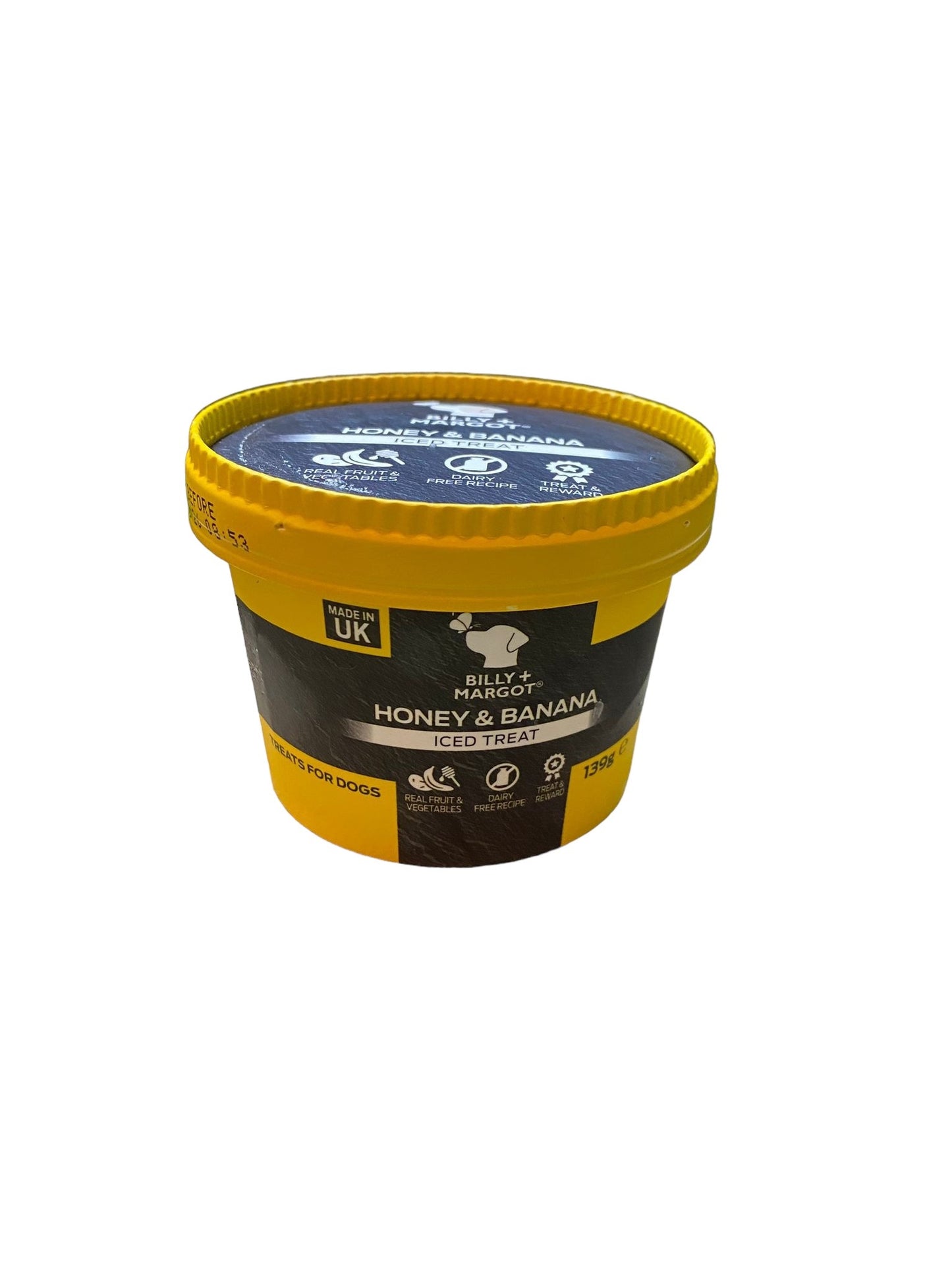 Billy + Margot Honey and Banana Ice Treat 139g